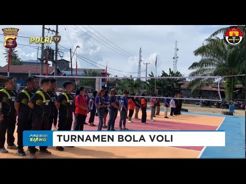 POLSEK KENOHAN TURNAMEN VOLI JELANG HARI BHAYANGKAYA