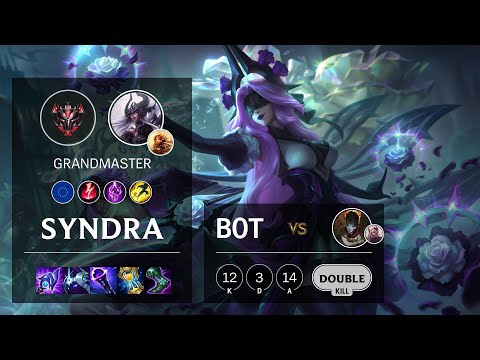 Syndra Bot vs Jhin - EUW Grandmaster Patch 11.23
