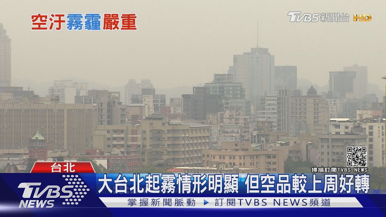 口罩別離身!空氣品質「紫爆」 初夏方緩解