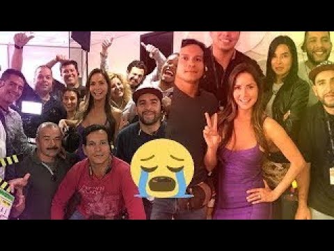 Proceso final de temporada de sin senos sí hay paraíso y así se hace notar algunos actores