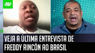 ‘Sou grato por tudo o que o Brasil fez por mim’; veja a última entrevista de Rincón ao país