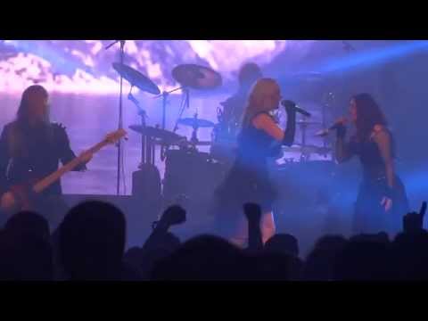 Leaves' Eyes ft Ailyn Gimenez  - Into Your Light live @ Metal Female Voices Fest 2014