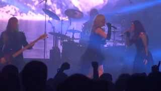 Leaves&#39; Eyes ft Ailyn Gimenez  - Into Your Light live @ Metal Female Voices Fest 2014