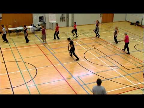 Rikud Chazak by Yuval Tabashi in Israeli dance  workshop in Tampere, Finland