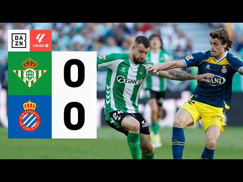 Resumen Real Betis vs Espanyol Jornada 30