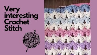 Very Interesting 💥 and Unique Crochet Stitch Tutorial 🧶