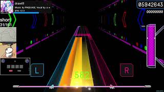 [Unnamed SDVX Clone] draw!!!! - Music by PHQUASE, Vocal by ぁゅ (EXH 12) PUC
