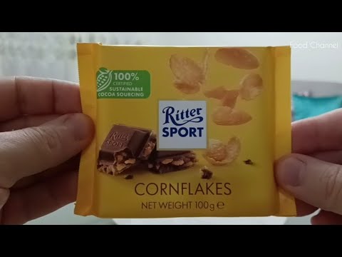 Ritter Sport Chocolate With CORNFLAKES | Food Channel