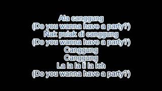 Too Phat ft Yusni Hamid - Ala Canggung (Lyrics)