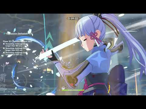 Mono Cryo & Electro teams Vs Spiral Abyss floor 12