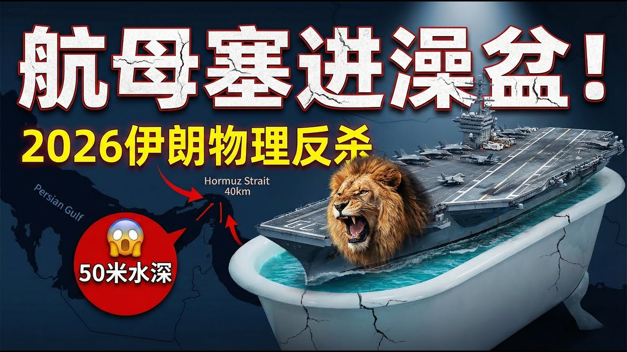 特朗普不敢打伊朗的真正原因：航母变“靶子”，核弹倒计时！ | 物理极限反杀美军