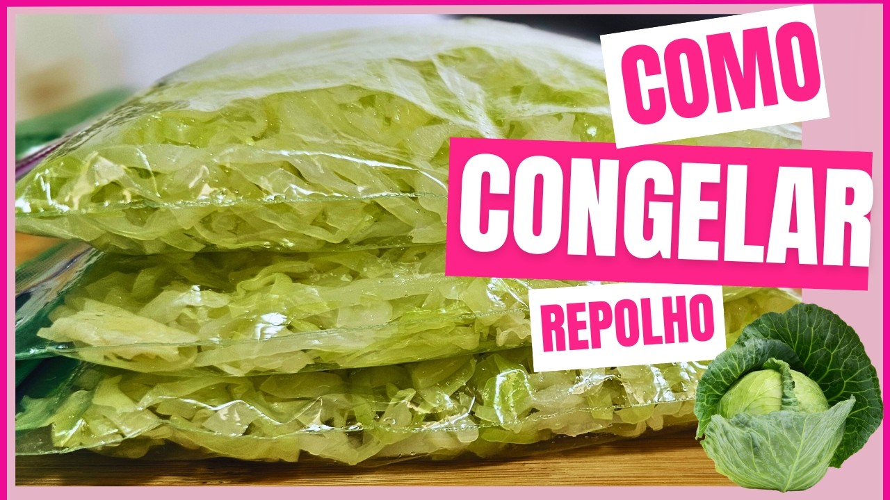 STEP BY STEP HOW TO FREEZE CABBAGE? | How to defrost and prepare in a practical way
