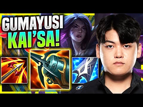 GUMAYUSI IS SO GOOD WITH KAI'SA! - T1 Gumayusi Plays Kai'Sa ADC vs Jhin! | Preseason 11