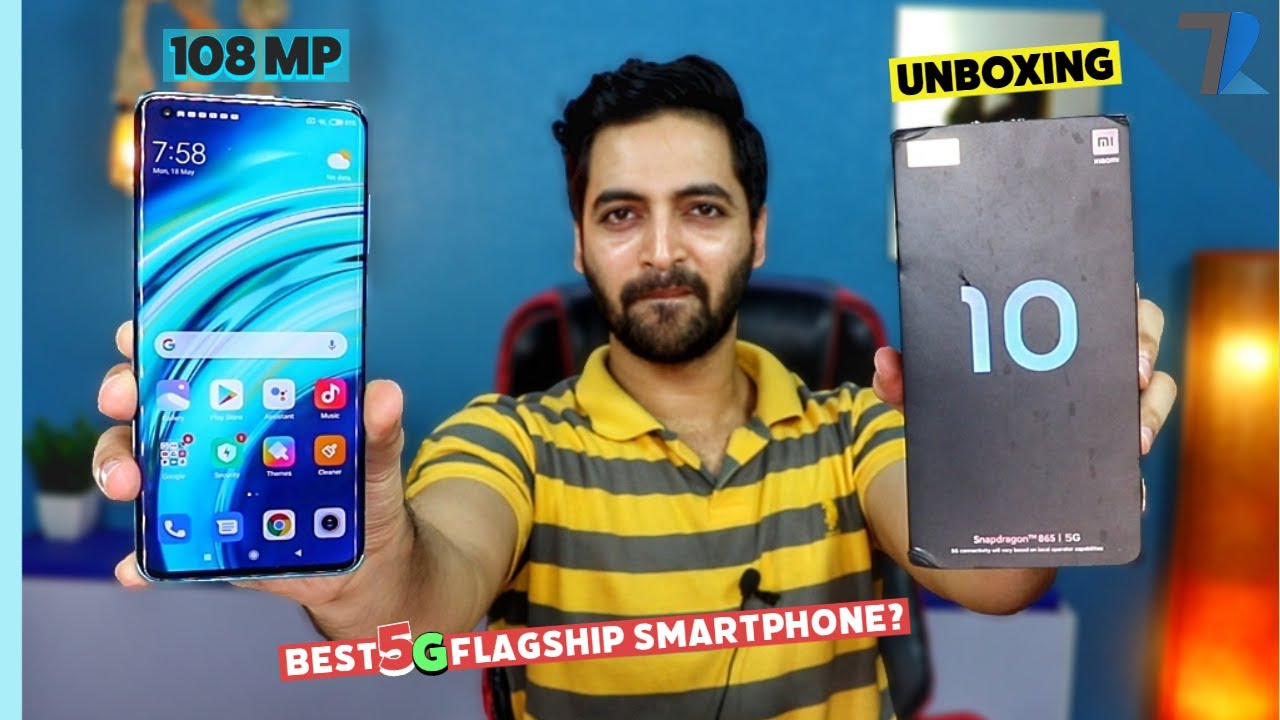 Mi 10 5G Indian Unit - Unboxing & Hands On | Can Xiaomi Compete With Oneplus 8 Pro🤔 ?