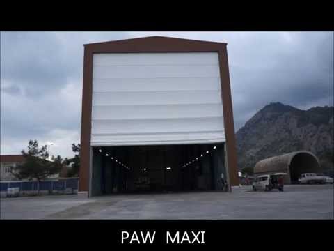 PAW-MAXI Hangar Kapısı Video