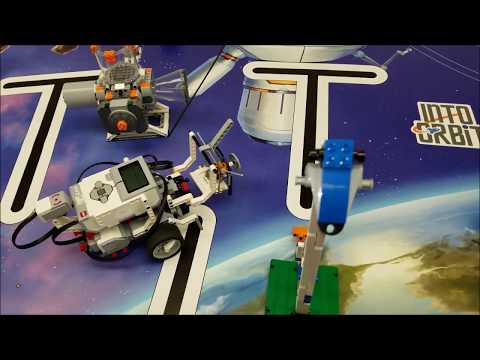 2018 First LEGO League Completing The Satellite Orbits Mission With Educator Robot