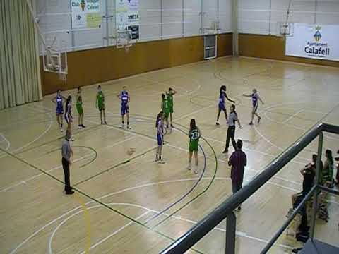 CB Calafell Junior Inter vs Esplugues 1a parte
