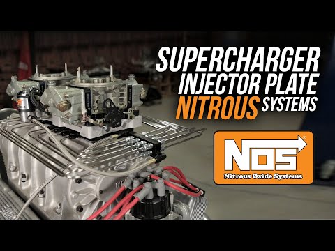 NOS Supercharger Injector Plate Nitrous Systems
