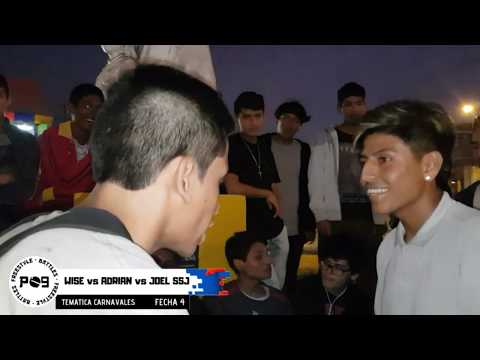 🔥 WISE vs ADRIAN vs YOEL SSJ - Octavos - P09 - Fecha 4 🎙️🔥