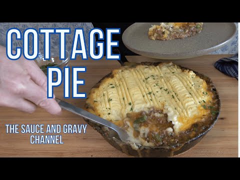 Ultimate Comfort Food: How to Make the Best Cottage Pie Recipe | Homemade Cottage Pie | Brown Gravy
