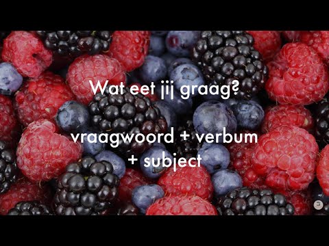 Grammatica les 11 - de vraagzin + inversie deel 1 (NT2)