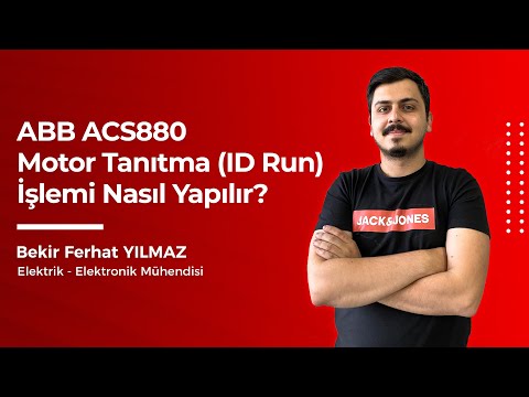 ABB ACS880 Sürücülerde Motor Tanıtma (ID Run) İşlemi Nasıl Yapılır?