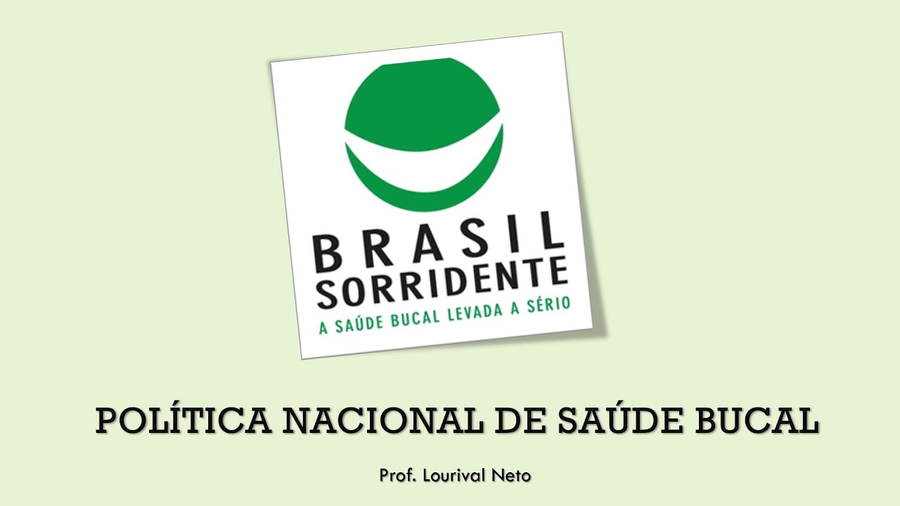 Política Nacional de Saúde bucal