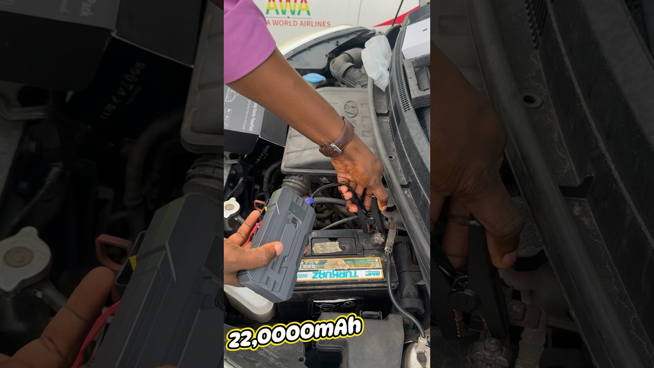 Most powerful portable jump starter #jumpstarter #cars #jumpstarterkit #batterycharger