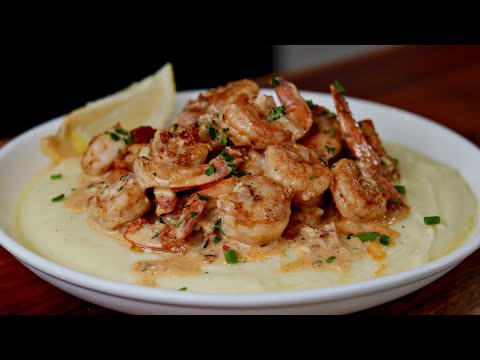How To Make Creamy Irish Mashed Potatoes with Creamy Garlic Shrimp