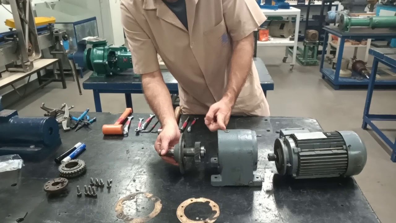 Aula manutenção mecânica redutor