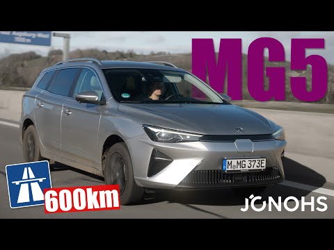 Erst ab 10% laden! E-Kombi MG5 im Langstreckentest 😳