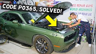 DODGE CHALLENGER CODE P0365 CAMSHAFT POSITION SENSOR 2 BANK 1 CHECK ENGINE LIGHT ON