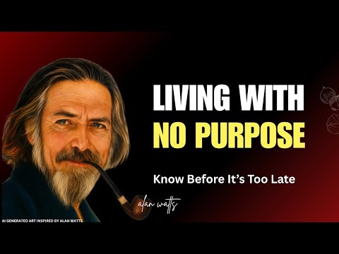 The Benefit of Living With No Purpose | Alan Watts