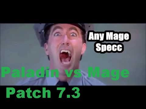 Mage Vs Paladin Retribution PVP Legion