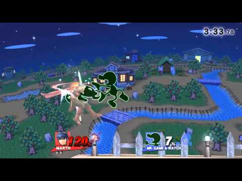 Marth (Shun) vs Mr. G & W