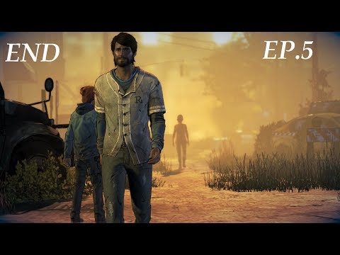 THE WALKING DEAD SEASON 3 A NEW FRONTIER Walkthrough Gameplay Episode 5 ending - Clems Departure