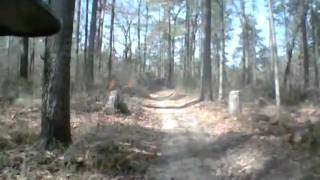 preview picture of video 'CRF 250X, Helmet Camera, Red Dirt trails / enduro, Kisatchie Forest'