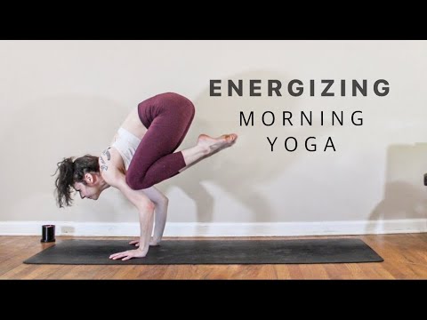 Morning Vinyasa Yoga Flow • 30-Minute Energizing Practice + Crow Pose Tutorial