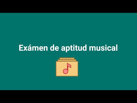 Examen de aptitud musical | Departamento de Música | Universidad de los Andes
