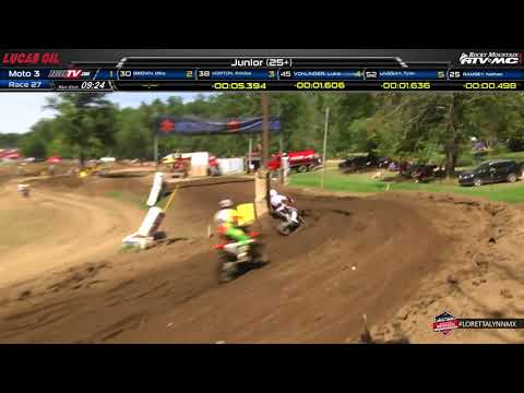 Junior 25+ - Moto 3 - Loretta Lynn's Remastered 2017