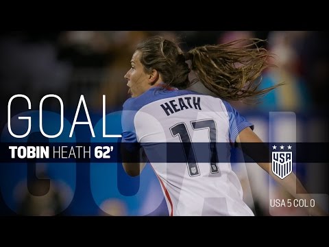 WNT vs. Colombia: Tobin Heath Goal - April 6, 2016