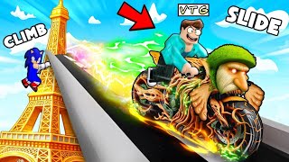 Climb And Slide 😍 Gameplay In Roblox Tamil|On Vtg!