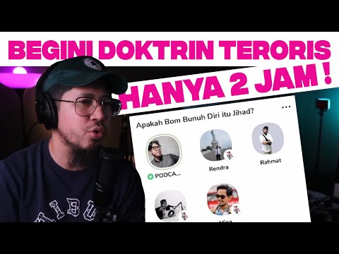 BEGINI CARA TERORIS MELAKUKAN DOKTRIN, HANYA BUTUH 2 JAM! - PART 2 | Podcast Deryansha on Clubhouse