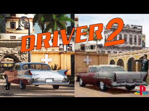 I did a DRIVER 2 REMAKE in Unreal Engine 5