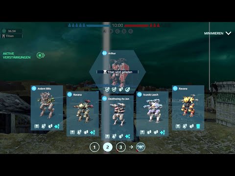 War Robots:  Ohhh man ....  Ao Jun, Blitz, Leech, Ravana, Arthur | Domination Gameplay