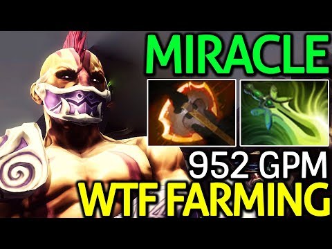 Miracle- Dota 2 [Anti Mage] WTF Farming Insane Mode