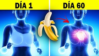🍌 Qué pasa si comes UNA BANANA CADA DÍA 🤔 8 BENEFICIOS del PLÁTANO que NO TODOS CONOCEN ✅