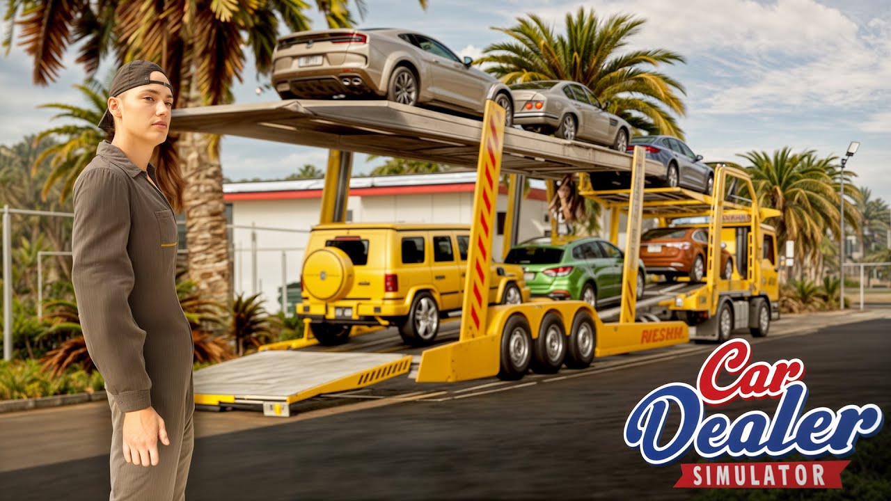 Novo Caminhão e nova Função do Funcionário! - Car Dealer Simulator 18