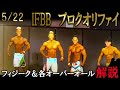 【コンテスト解説】5月22日IFBBプロクオリファイ‼️【フィジーク&オーバーオール】