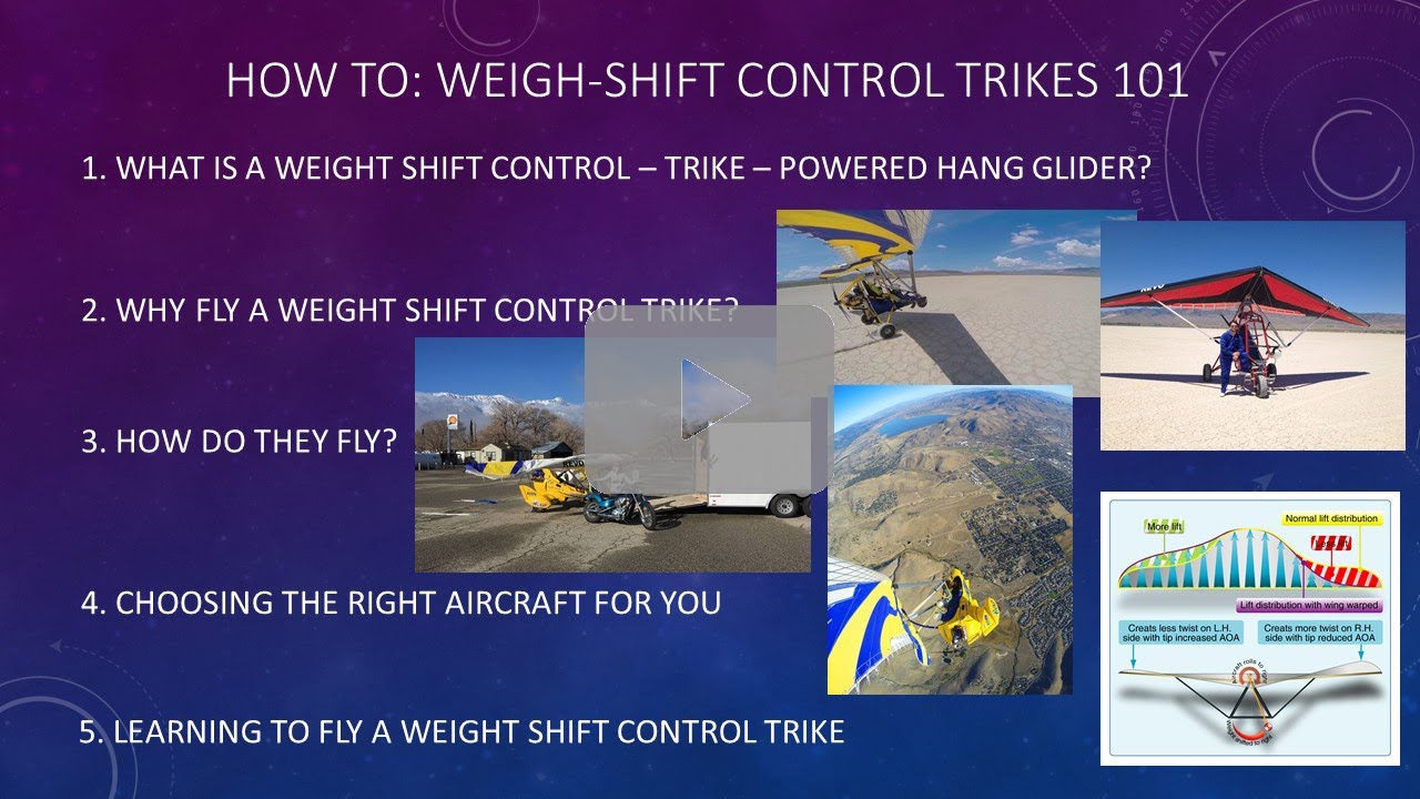 EAA Weight-Shift Control Ultralight Trike How To 101